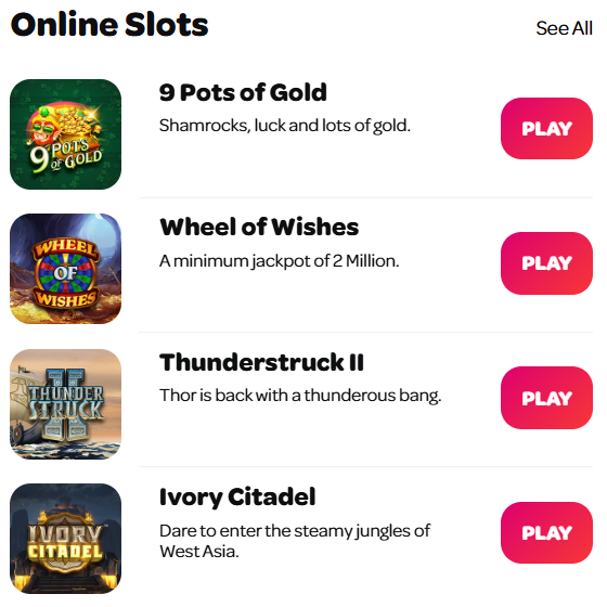 Spin Casino slot